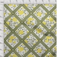 thumbnail image 4 of oneOone Polyester Spandex White Fabric Florals Diy Clothing Quilting Fabric Print Fabric By Yard 56 Inch Wide, 4 of 6