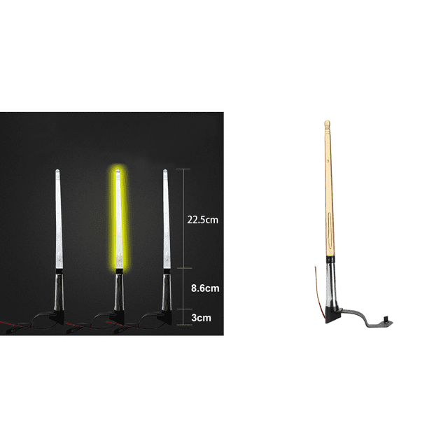 Antena Externa Universal para Coche Asta Señal LED AM FM