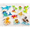 thumbnail image 3 of HHHC, Ensemble de Jouets de Bain Flottant en Mousse 10 Pcs, Requin, 3 of 5