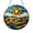Acrylic 3.5 Inch, variant on Starry Night Village Stained Glass Style Window Panel, Radiant Sun Scenic Home Decor