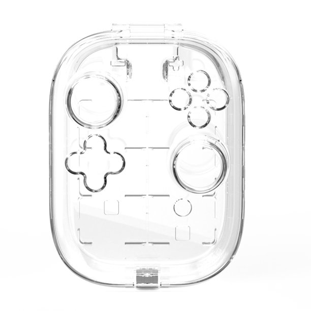 Caja Almacenamiento Consola Clear Protector Transparent Storage Hebilla Magnética A Prueba Golpes para Interruptores 2 Accesorios