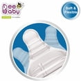 thumbnail image 4 of Peristaltic Wide Neck Silicone Nipple Pack of 2 With Carry Case – Medium Flow, 4 of 9
