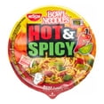 Nissin Foods, Bowl Noodle Hot & Spicy (Beef), 3.28 fl oz - Walmart.com