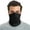 Black, variant on GOGO Black Bandana Balaclava Seamless Face Scarf Protection for Dust Outdoors-Black