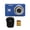 Camera with Case and Memory Card, variant on Kodak PIXPRO Friendly Zoom FZ55 Digital Camera (Blue) with Case and Memory Card