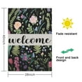 thumbnail image 5 of Spring Summer Multicolored Flower Leaves Garden Flag 28x40 Inch Double Side for Outdoor Courtyard Garden Decor Flowers Welcome Holiday Flag for Outside Decoration, 5 of 6