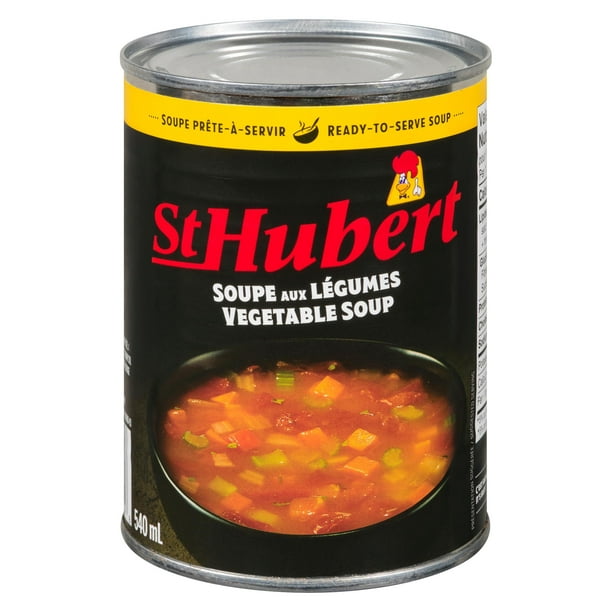 Soupe aux légumes St-Hubert STH Soupe Légumes 540 ml