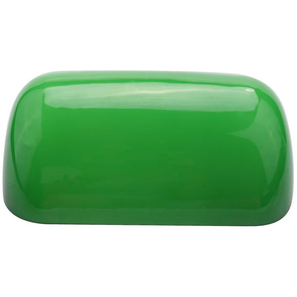 Green Glass Banker Lamp Cover/bankers Lamp Glass Shade Lampshade