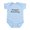 Sky Blue, variant on CafePress - Patent Pending Infant Bodysuit - Baby Light Bodysuit, Size Newborn - 24 Months