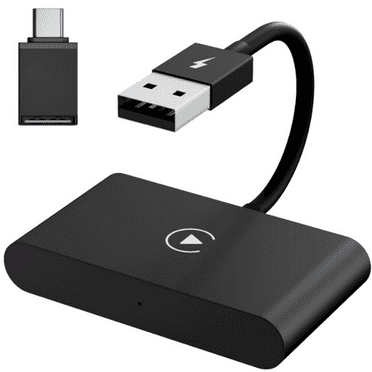 GJX Wireless CarPlay Adapter, Easy to Use, Wireless Connection, Plug and Play, Retains Original Controls
