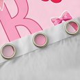 thumbnail image 4 of Homewish Bow Initial Letter B Black Out Curtains,Kawaii Bowtie Ribbon Curtains Pack of 2 (42x63 Each),Cute Cherry Bedroom Curtains For Princess,Breathable Bedroom Decoration, 4 of 6