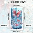 thumbnail image 2 of 5D DIY Diamond Painting Kit, Butterfly Pattern Home Decor Handicraft, Complete Tool Kit Included, 15.7x27.5in, 2 of 5