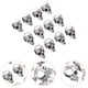thumbnail image 5 of 12 piezas de cuentas espaciadoras para hacer bisutería con calaveras, ideales para pulseras, pulseras y mucho más. Abalorios para hombre y mujer., 5 of 7