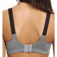 thumbnail image 4 of Women's Playtex 4910 Play Outgoer Underwire Sports Bra (Black L), 4 of 4