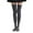 Dark Gray, variant on Women's Extra Long Thigh High Socks - Solid Color Over The Knee Nylon Stockings with Non-Slip Silicone Band, Stretchable Boot Socks for Cosplay, Daily Wear (1 Pair)