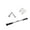 set3, variant on Gym Cable Attachments  Tricep Rope with 20” Bar Exercise Machine Equipment  V Bar Pull Press Down Accessory for Building Up Body