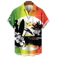 thumbnail image 4 of Camisetas de moda de verano para hombre, camisetas 3D de gran tamaño para playa, camisetas hawaianas con estampado de velero de manga corta para hombre, ropa para hombre, camiseta, 4 of 5