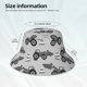 thumbnail image 3 of Balery Gray Tractor Sombreros para el sol para hombre y mujer, sombrero de pescador con UPF 50+, 3 of 6