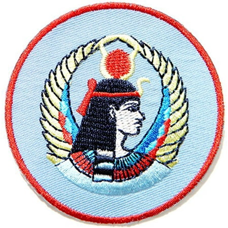 - Queen Cleopatra God Egypt Ra Oshiris Isis Jacket T shirt Patch Sew Iron on Embroidered Applique Badge Sign Custom Gift