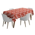 thumbnail image 1 of Vargottam Nappe Intérieure/extérieure 58x120 Pouces Rectangulaire Imperméable - Couvertures de Table Printemps/été pour Arrière-Cour Rectangulaire/bbqs/pique-Nique - Rouge, 1 of 5