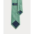thumbnail image 2 of Polo Ralph Lauren GREEN Men's Silk Foulard Narrow Tie, US One Size, 2 of 2