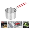 thumbnail image 5 of Stainless Steel Deep Fry Basket Round Wire Mesh French Chip Frying Baskets Net Serving Food Presentation Tableware, 5 of 5