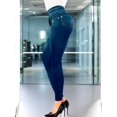 thumbnail image 4 of Leggins Mujer Mezclilla Unitalla Faja Alta Estilo Pantalón Mezclilla, 4 of 5