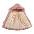 thumbnail image 4 of yocbz Girl Winter Coat Baby Boys Girls Winter Coat Outwear Jacket Warm Clothes Hooded Red,Size for 18-24 Months, 4 of 9