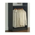 thumbnail image 4 of Prosper 32" Gray Wood Walk-in Closet with Two Rods, 4 of 4