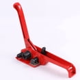 thumbnail image 3 of Banding Strapping Tool Manual Strapping Tools Packaging Tools Strapping Machine Heavy Duty Poly Strapping Tensioner for PP PET Strapping (Red), 3 of 7