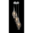 thumbnail image 3 of Xuan 3-light Adjustable Crystal Chrome-finish Chandelier, 3 of 4