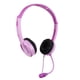 thumbnail image 3 of Auriculares de aprendizaje para niños, ajustables, ligeros, con reducción de ruido, para PC, teléfono, tableta, portátil, color morado, 3 of 5