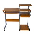 thumbnail image 6 of Complete Computer Workstation Desk, Woodgrain, 6 of 9