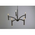thumbnail image 2 of P4718-104-Progress Lighting-Draper - 5 Light Chandelier in Luxe and Mid-Century Modern style - 25 Inches wide by 15.63 Inches high     -Traditional, 2 of 6