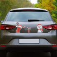 thumbnail image 2 of GRANT Car Calcomanía Reflectante Alce Bombilla Impermeable Santa Claus Día De Navidad Decoración De Estilo De Coche, 2 of 4