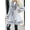 Gray, variant on Women's Wool Pea Coat Belted Faux Fur Trim Warm Winter Outerwear