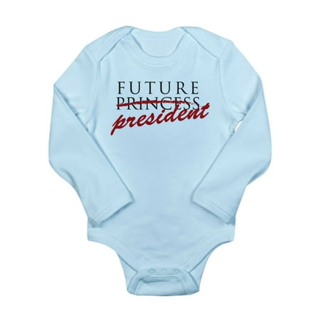 

CafePress - Future President - Long Sleeve Infant Bodysuit