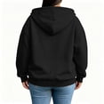 thumbnail image 5 of yillto Plus Size Womens Full Zip up Hooded Sweatshirt Long Sleeve Fleece Lined Jacket Coat for Women L-5XL, 5 of 7