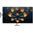 thumbnail image 2 of Tempered Glass Backsplash for Kitchen，Flowers Stove Splashback, Glass Backsplash, Easy to Install and Clean, Used for Kitchen Wall Protection and Decoration. (30x18''), 2 of 7