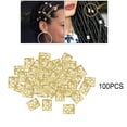 thumbnail image 3 of Extensiones de Cabello Shamjiam 100 Piezas Hebilla de Joyería Oro, 3 of 9