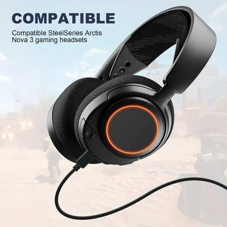 Replacement Audio Cable to USB-C Male Headphone Extension