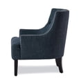 thumbnail image 4 of OakvillePark Vernonia Fabric Upholstered Accent Chair, Indigo, 4 of 8