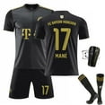 thumbnail image 1 of Bayern Monchen Black Football Kit No.17 Mane, 1 of 1