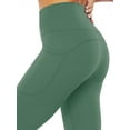 thumbnail image 4 of Cadmus High Waist Yoga Pants with Pockets, Lycra Soft Running Workout Leggings for Women 4 Way Stretch, 4 of 8