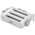thumbnail image 6 of VEVOR Pasta Attachment for KitchenAid Stand Mixer, 3-IN-1 Stainless Steel Pasta Roller Cutter Set Including Pasta Sheet Roller, Spaghetti and Fettuccine Cutter,8 Adjustable Thickness Knob Pasta Maker, 6 of 9