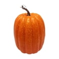 thumbnail image 4 of Calabaza artificial de espuma, calabaza realista, decoración del hogar, manualidades de bricolaje, calabaza decorativa de para centro de mesa Amarillo, 4 of 8