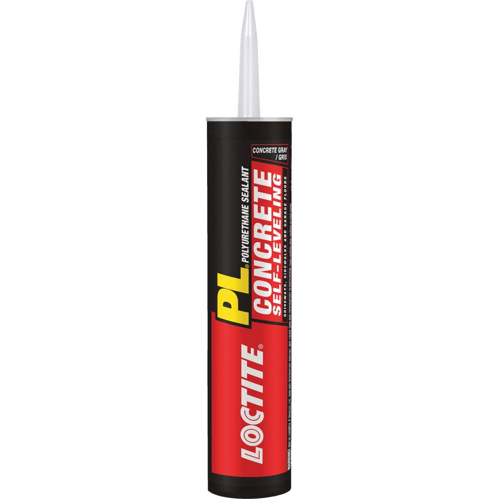 1PK Loctite Pl SelfLeveling Sealant 10 Oz Limestone Gray Concrete
