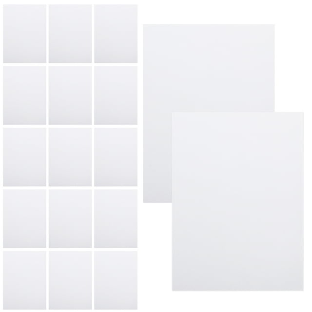 Nestingho White Blank Address Labels Sticker Paper Sheets for Printing and Labeling Office School Use