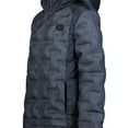 thumbnail image 3 of Boys 4-20 Under Armour UA Bonded Quilt Puffer Jacket Color: Downpour Gray Size: 7, 3 of 4