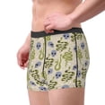 thumbnail image 2 of Pofeuu Skull Snake Print Men’s Boxer Briefs, Moisture-Wicking Underwear, Regular,Trunk-Small, 2 of 5